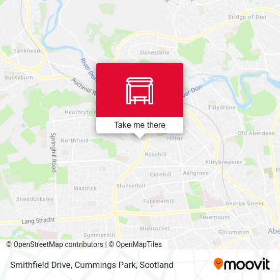 Smithfield Drive, Cummings Park map