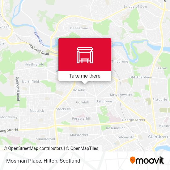 Mosman Place, Hilton map