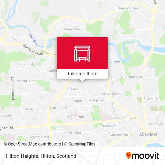 Hilton Heights, Hilton map
