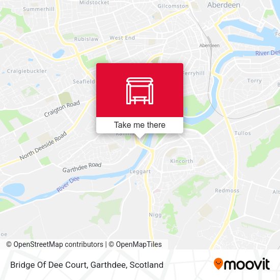 Bridge Of Dee Court, Garthdee map
