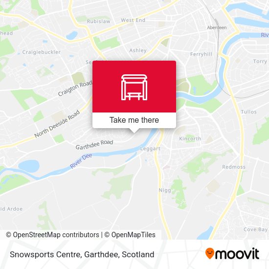 Snowsports Centre, Garthdee map