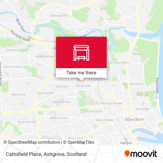 Cattofield Place, Ashgrove map