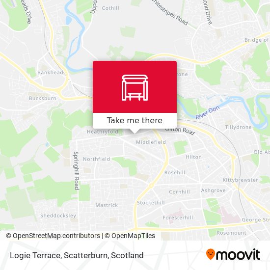 Logie Terrace, Scatterburn map