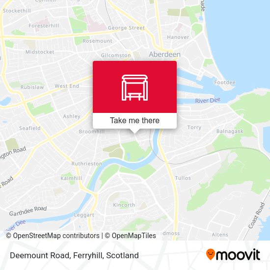Deemount Road, Ferryhill map