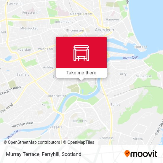 Murray Terrace, Ferryhill map