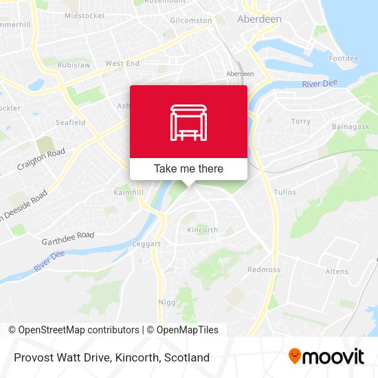 Provost Watt Drive, Kincorth map