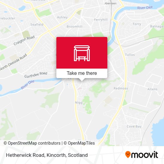 Hetherwick Road, Kincorth map