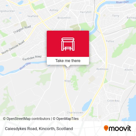 Caiesdykes Road, Kincorth map