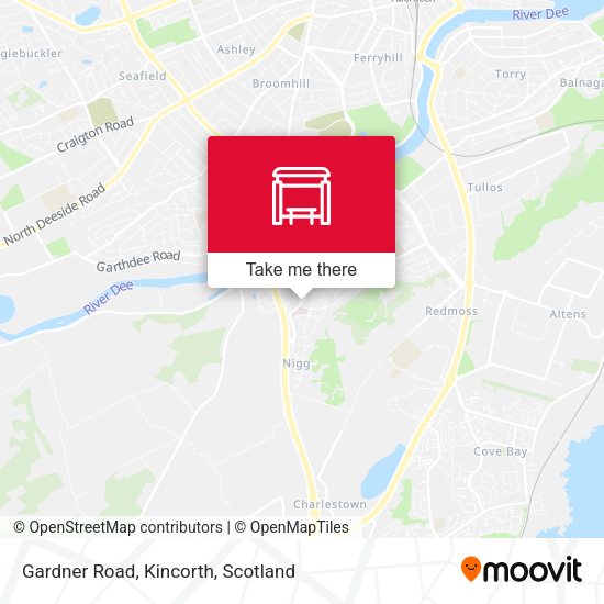Gardner Road, Kincorth map