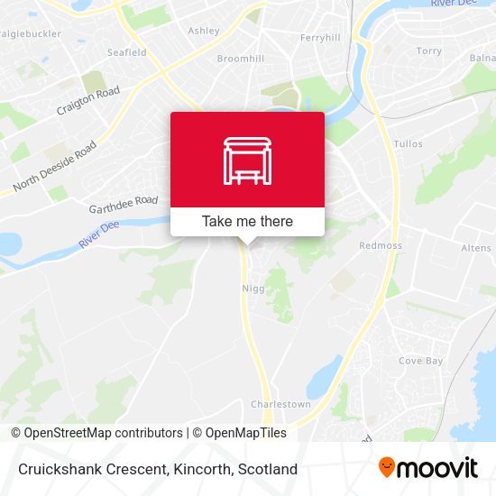 Cruickshank Crescent, Kincorth map