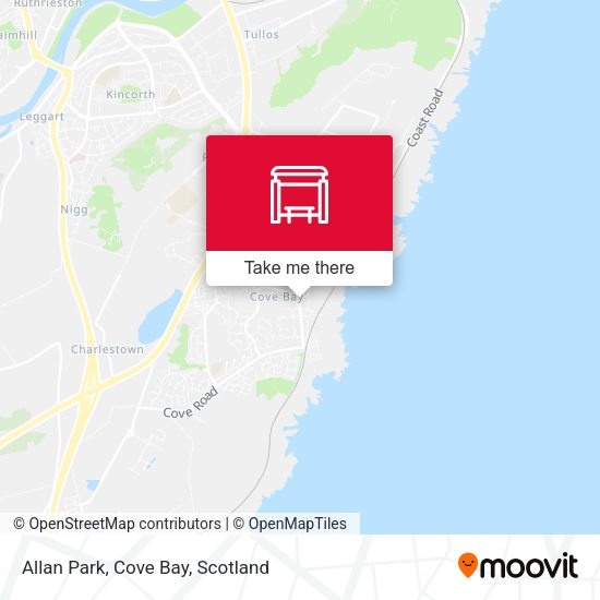 Allan Park, Cove Bay map