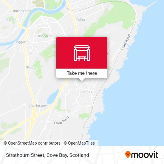 Strathburn Street, Cove Bay map