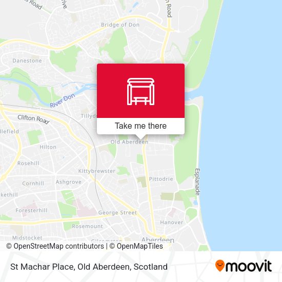 St Machar Place, Old Aberdeen map