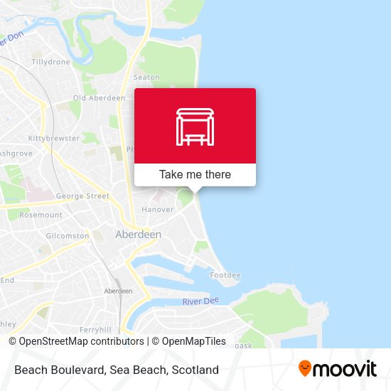 Beach Boulevard, Sea Beach map