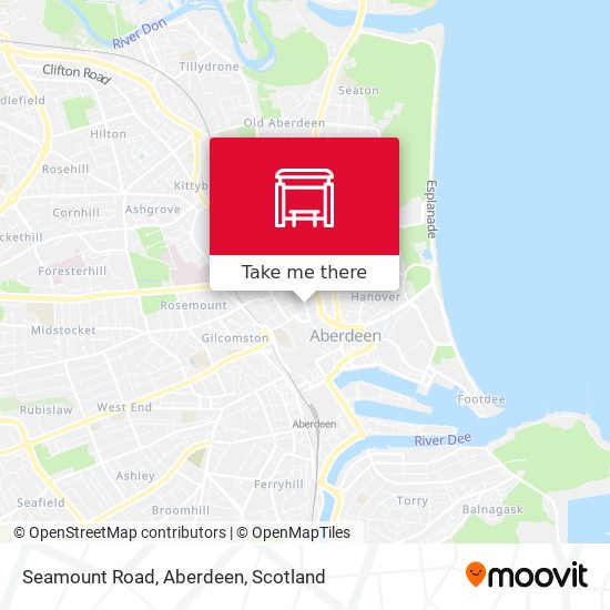 Seamount Road, Aberdeen map