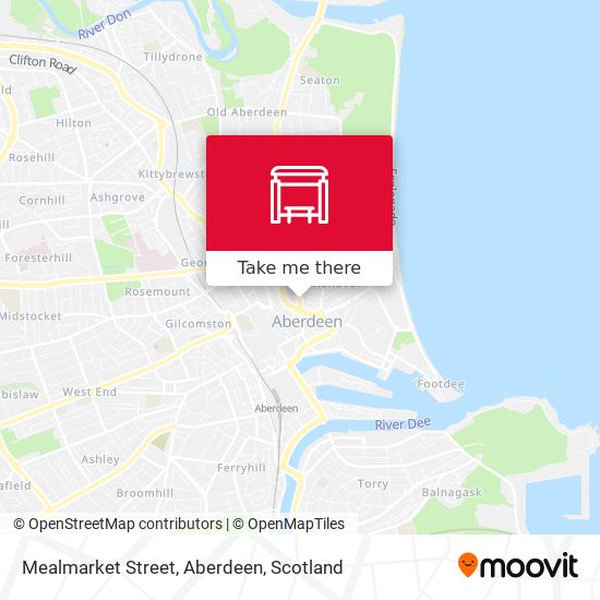 Mealmarket Street, Aberdeen map