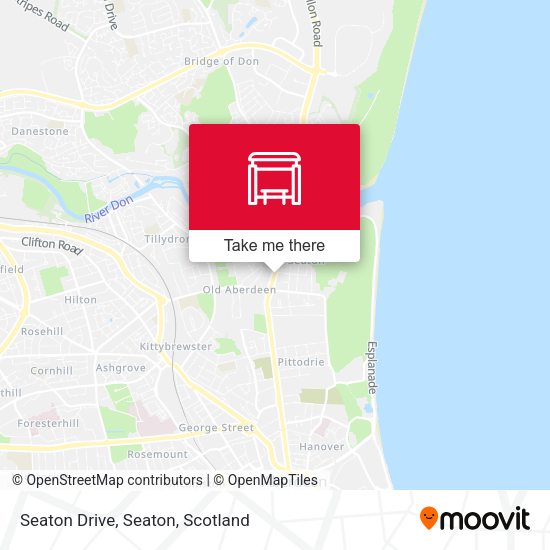 Seaton Drive, Seaton map