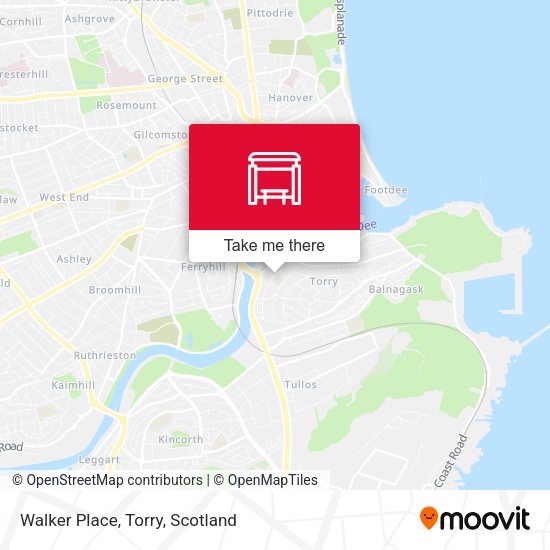 Walker Place, Torry map