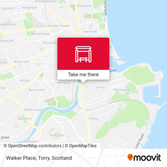 Walker Place, Torry map