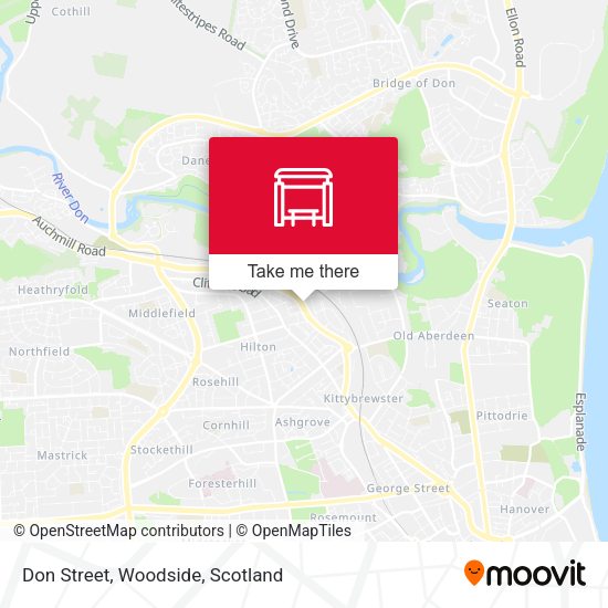 Don Street, Woodside map