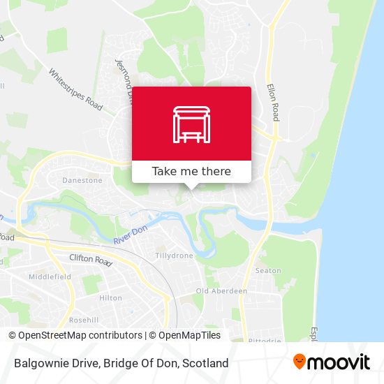 Balgownie Drive, Bridge Of Don map