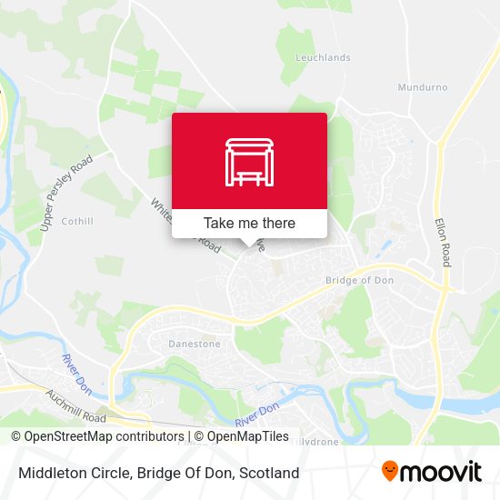 Middleton Circle, Bridge Of Don map