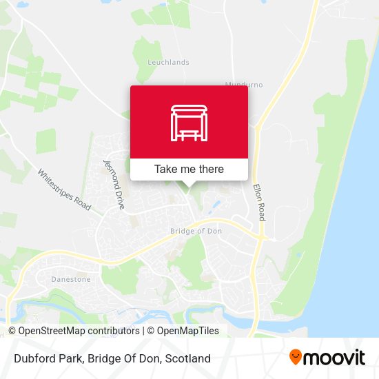 Dubford Park, Bridge Of Don map