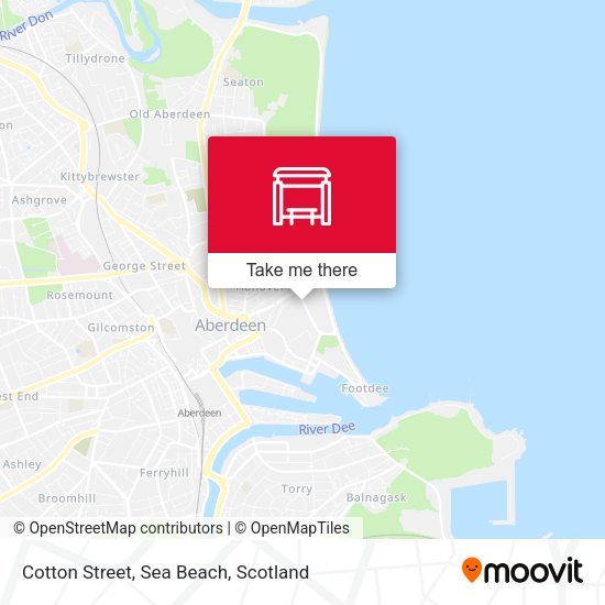 Cotton Street, Sea Beach map