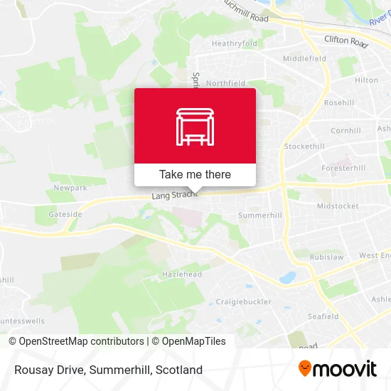 Rousay Drive, Summerhill map