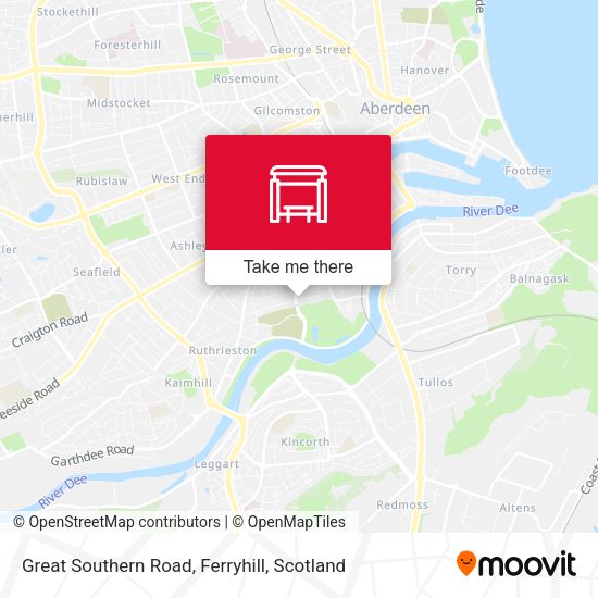 Great Southern Road, Ferryhill map