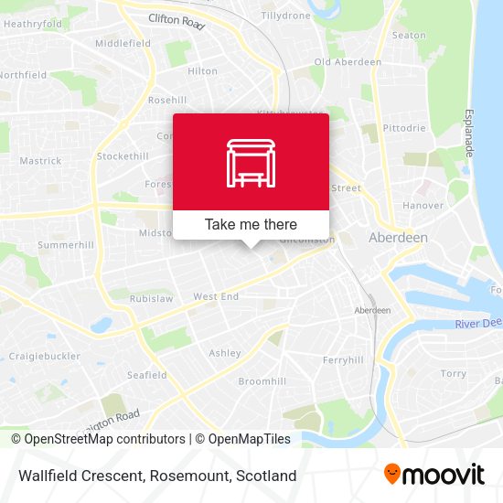 Wallfield Crescent, Rosemount map