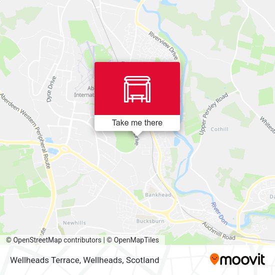 Wellheads Terrace, Wellheads map