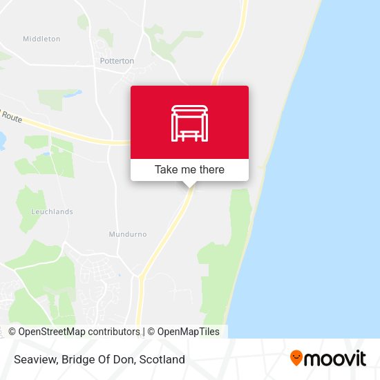Seaview, Bridge Of Don map