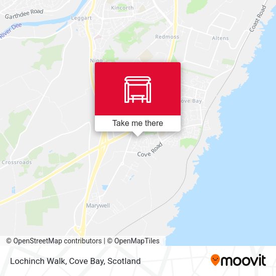 Lochinch Walk, Cove Bay map