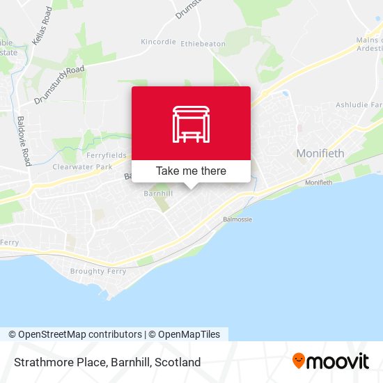 Strathmore Place, Barnhill map