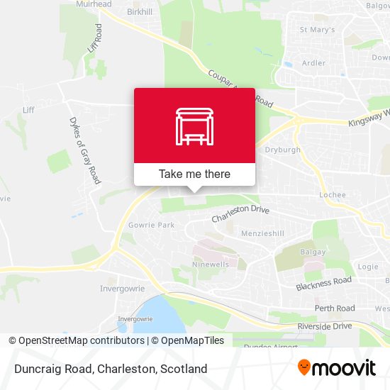 Duncraig Road, Charleston map