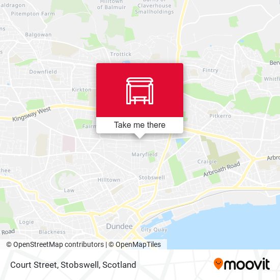 Court Street, Stobswell map