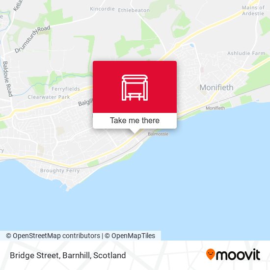 Bridge Street, Barnhill map