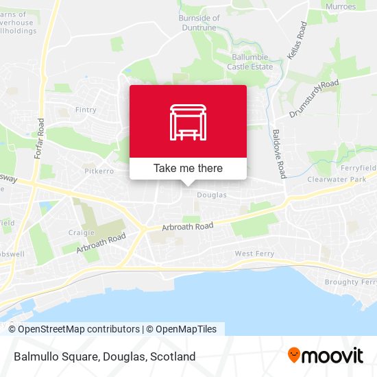 Balmullo Square, Douglas map