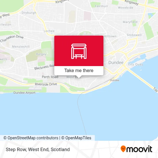 Step Row, West End map