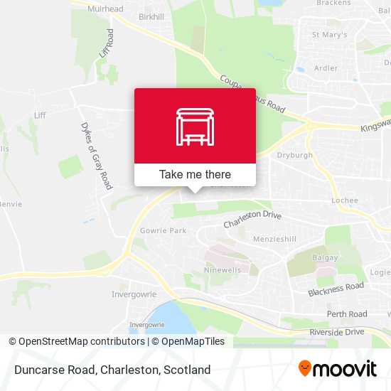 Duncarse Road, Charleston map