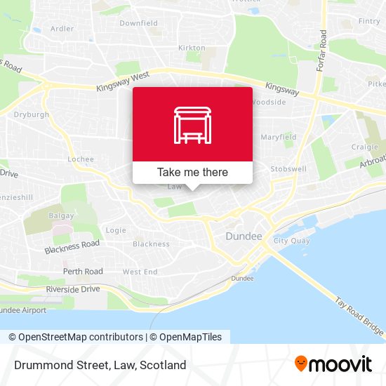 Drummond Street, Law map