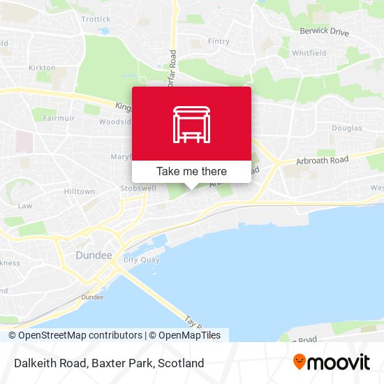 Dalkeith Road, Baxter Park map