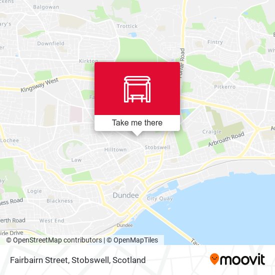 Fairbairn Street, Stobswell map
