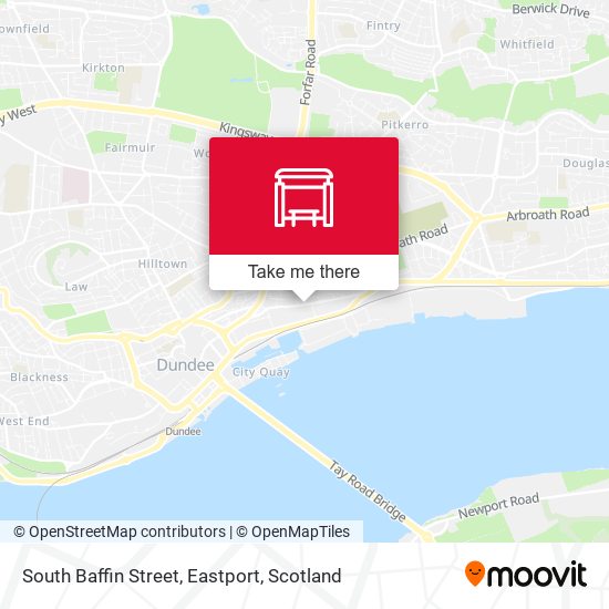South Baffin Street, Eastport map