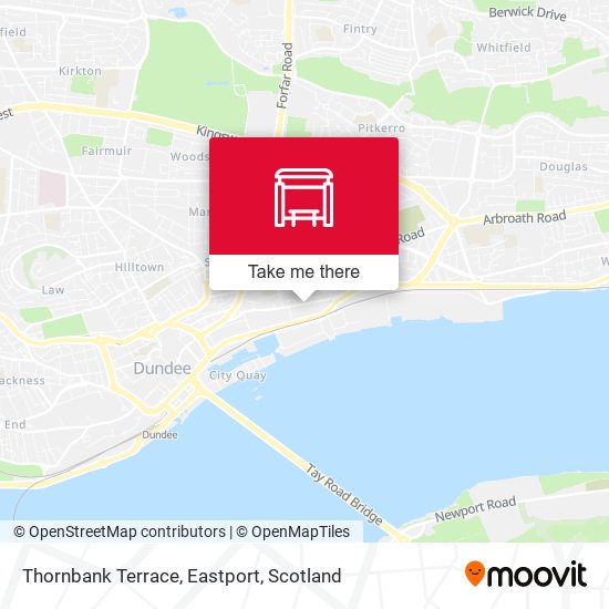 Thornbank Terrace, Eastport map