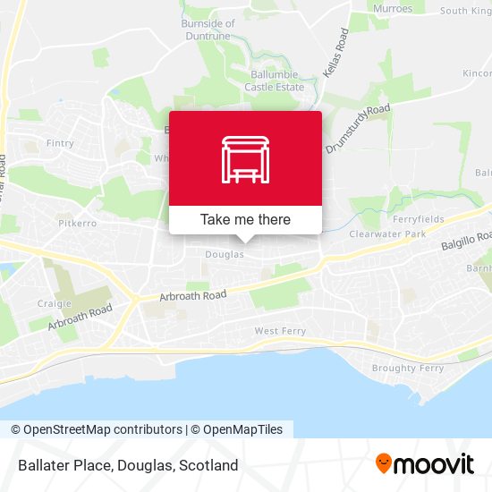Ballater Place, Douglas map