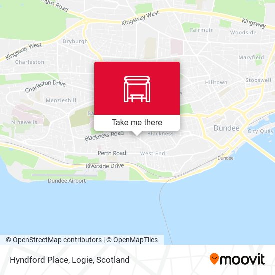 Hyndford Place, Logie map