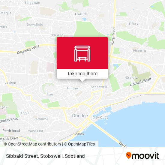 Sibbald Street, Stobswell map