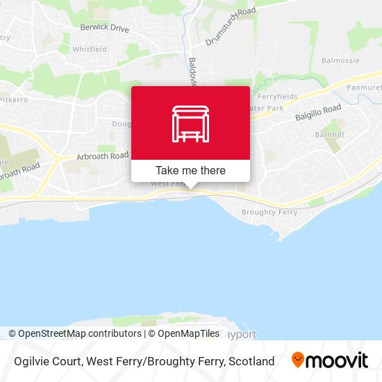 Ogilvie Court, West Ferry / Broughty Ferry map
